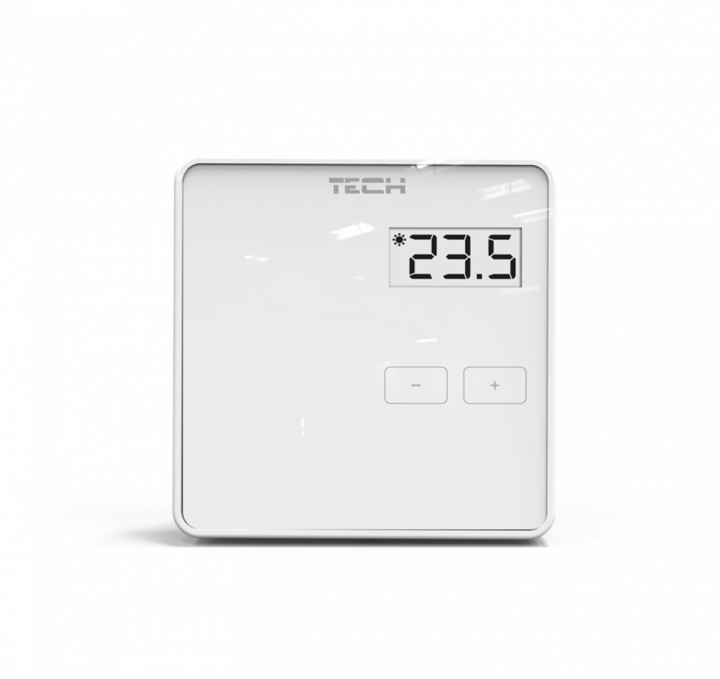 TECH ST-294 v1 Przewodowy regulator pokojowy dwustanowy (wersja biała)